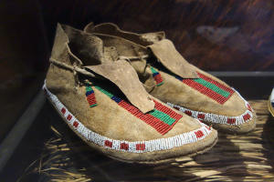 Arapaho moccasins ca. 1880-1910. 